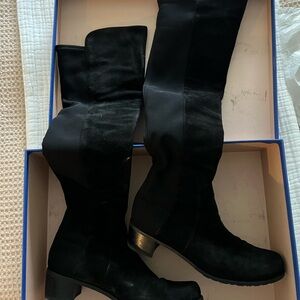 Stuart Weitzman Black Over the Knee Boots